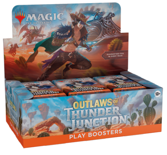 Outlaws of Thunder Junction Play Booster Box (image for) Outlaws of Thunder Junction Play Booster Box